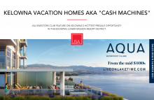 JSA Investors Club Feature: Kelowna Vacation Property AKA ‘Cash Machine’