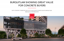 Burquitlam’s Showing the Best Value in Concrete Presale Market